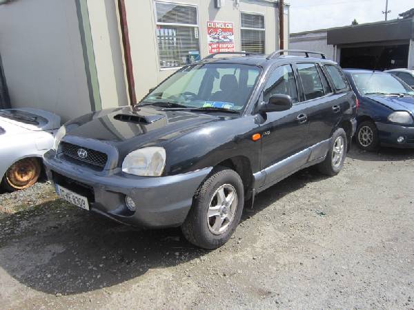 2002 HYUNDAI SANTA FE 4WD for breaking