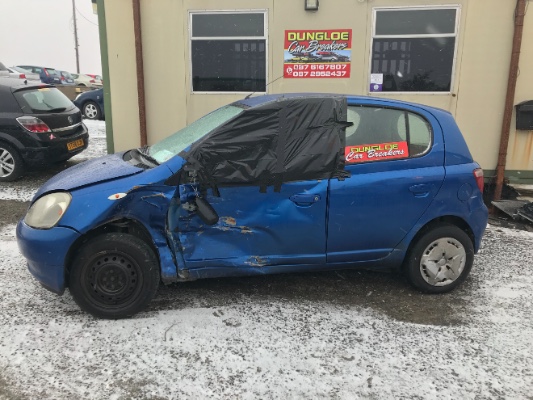 2002 TOYOTA YARIS 1.0 Luna for breaking