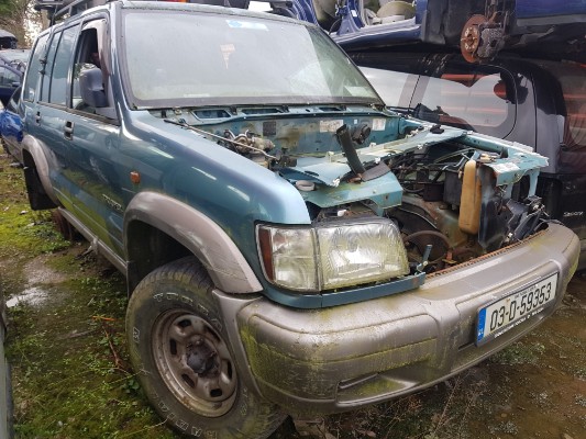 2003 ISUZU TROOPER 73 5DR LWE E3 for breaking