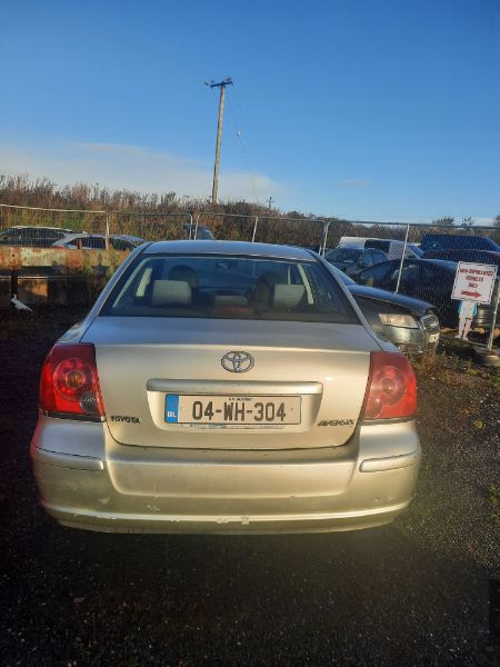 2004 TOYOTA AVENSIS AURA 4DR 1.6 SALOON for breaking