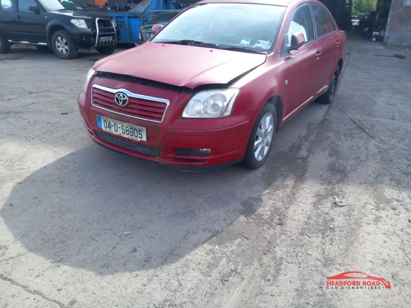 2004 TOYOTA AVENSIS STRATA 4DR 1.6 SALOON for breaking