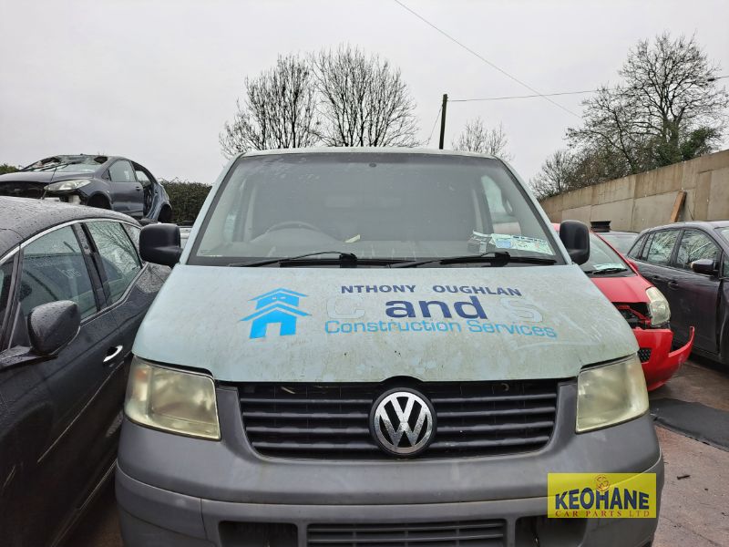 2004 VOLKSWAGEN TRANSPORTER VAN LWB 3000 96KW TDI 6SPEED for breaking