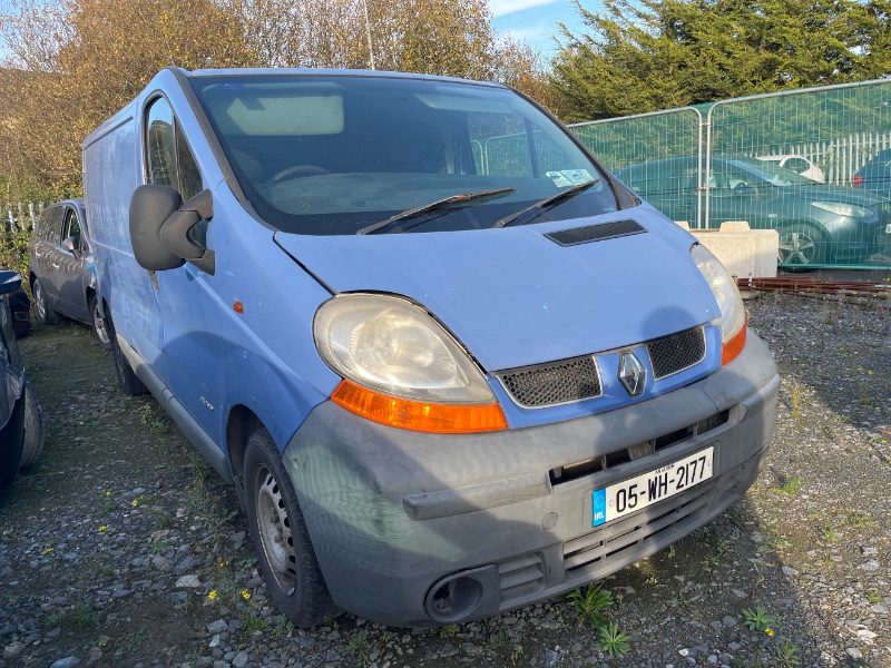 2005 RENAULT TRAFIC LM 29 1.9 DCI 100BHP 5DR for breaking