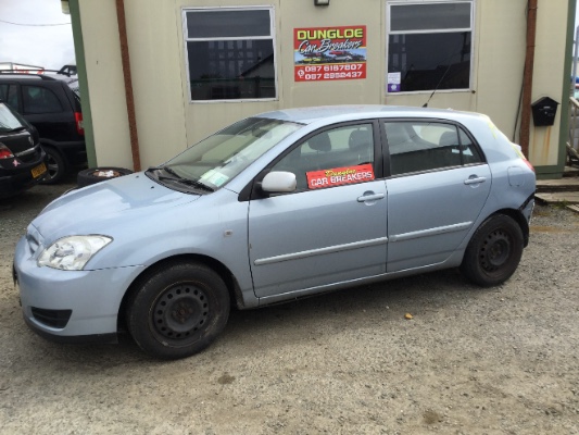 2005 TOYOTA COROLLA 1.4 Terra MC 5D for breaking