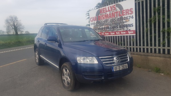 2005 VOLKSWAGEN TOUAREG 2.5 TDI for breaking