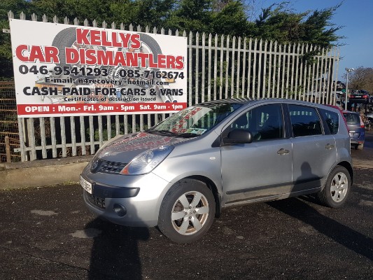 2006 NISSAN NOTE 1.4 5DR Visia for breaking
