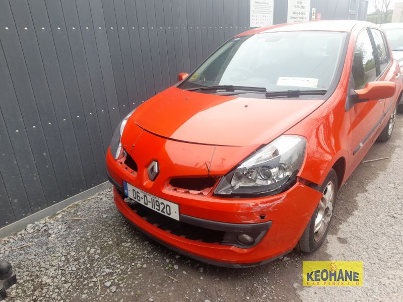 2006 RENAULT CLIO 3 1.2 16V DYNAMIQUE for breaking