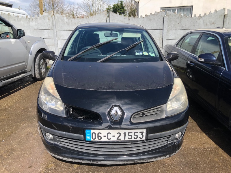 2006 RENAULT CLIO 3 1.2 16V DYNAMIQUE for breaking