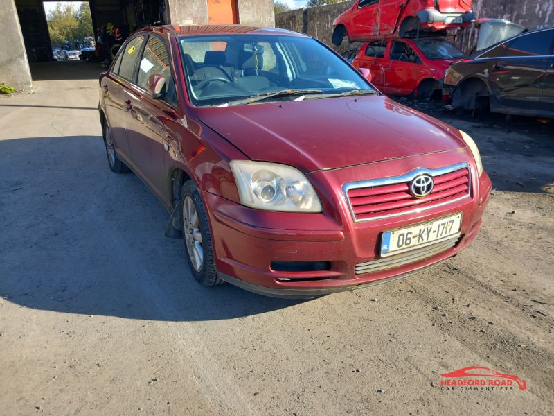 2006 TOYOTA AVENSIS AURA 4DR 1.6 SALOON for breaking