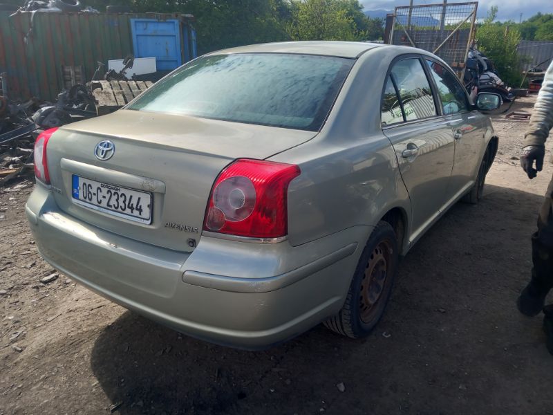 2006 TOYOTA AVENSIS MC 1.6 AURA 4DR for breaking
