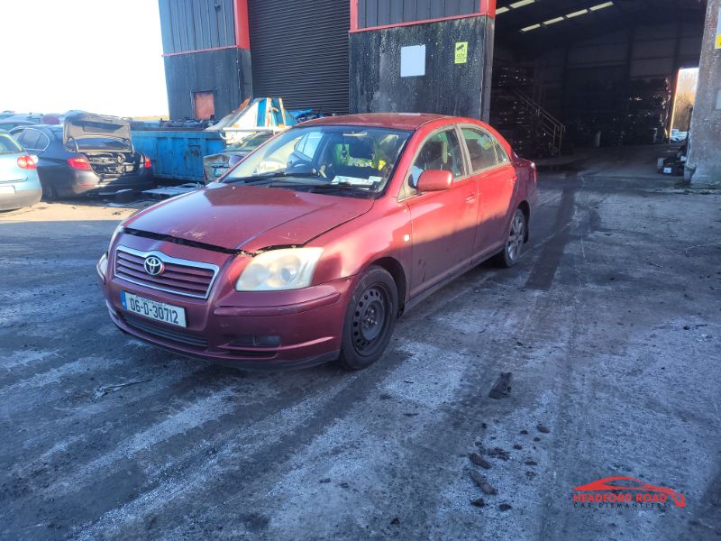 2006 TOYOTA AVENSIS STRATA 4DR 1.6 SALOON for breaking