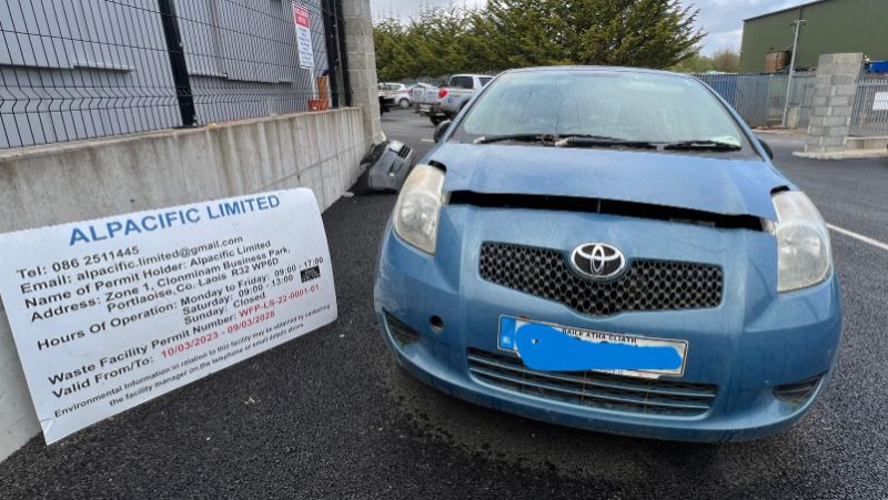 2006 TOYOTA YARIS NG 1.0L TERRA C for breaking