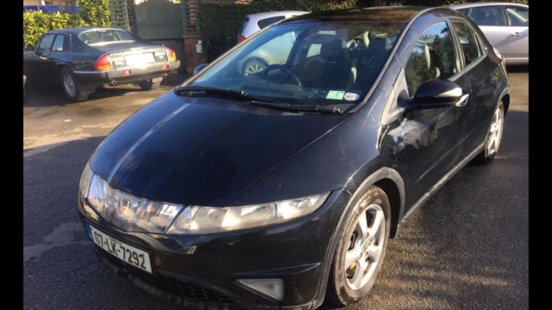 2007 HONDA CIVIC 2.2I CTDI ES 16 INCH ALLOYS 5 DR for breaking