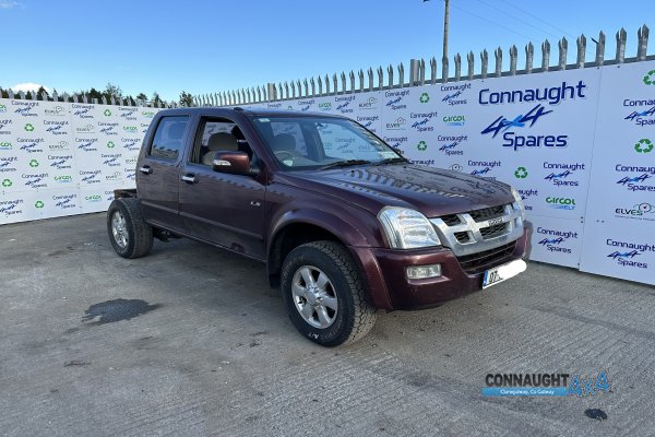 2007 ISUZU D-MAX CREW CAB IS 4DR CREWCAB TWIN for breaking