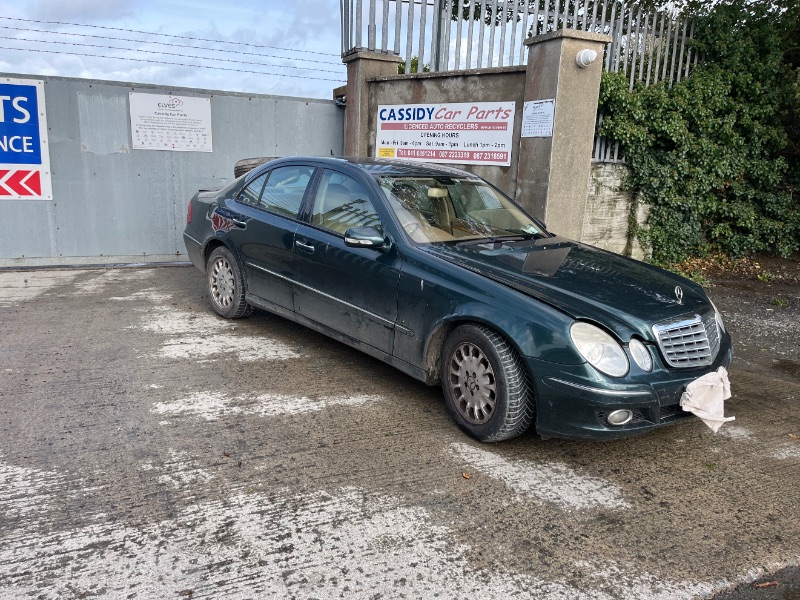 2007 MERCEDES E-CLASS 200 E200 KOMPRESSOR for breaking