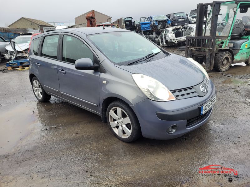2007 NISSAN NOTE 1.4 SVE 5DR for breaking