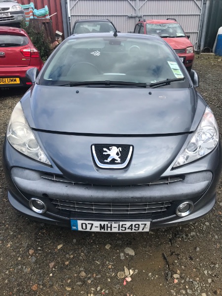 2007 PEUGEOT 207 1.6 HDI CC FABIA GT 110BHP 2 2DR for breaking