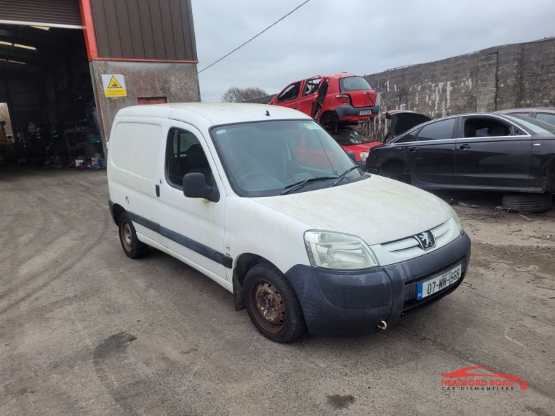 2007 PEUGEOT PARTNER PUEGEOT 1.6 HDI 600 MG 75 VAN for breaking