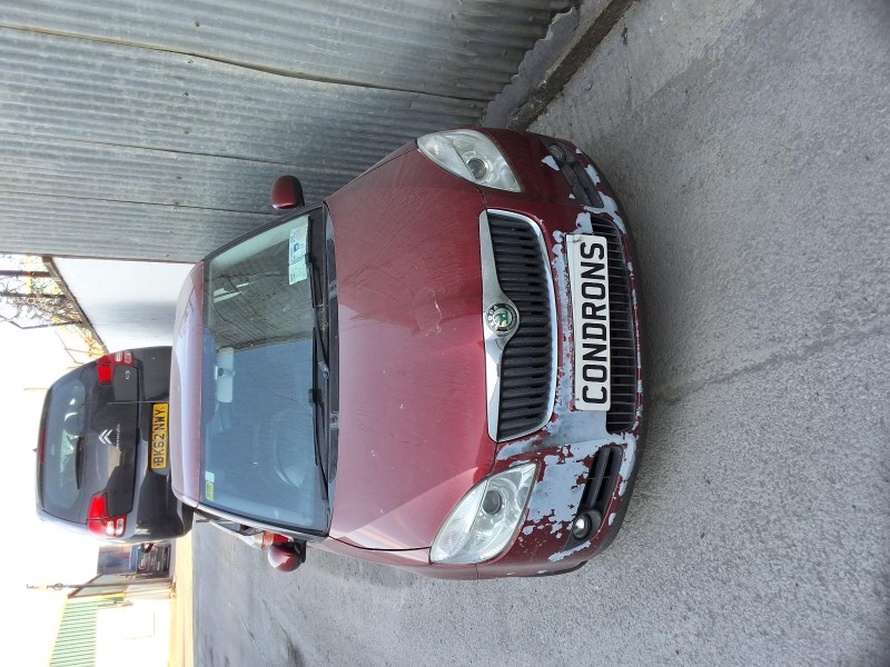 2007 SKODA FABIA AMBIENTE 1.4 85HP for breaking