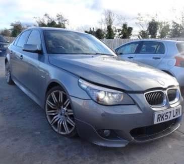 2008 BMW 5 SERIES 535D M SPORT AUTO for breaking
