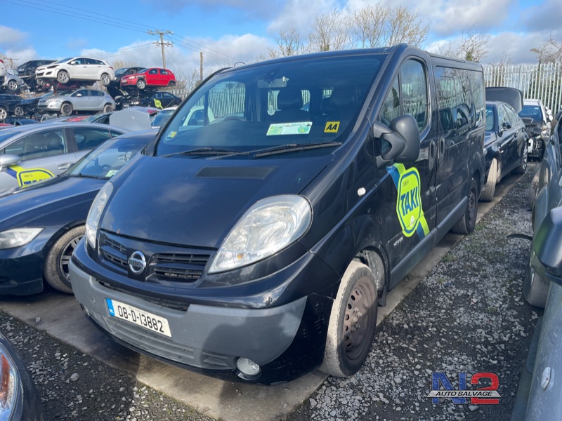 2008 NISSAN PRIMASTAR SWB 2.0 DSL 9 SEAT COMBI for breaking