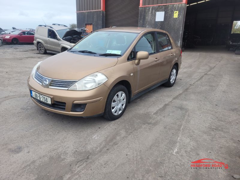 2008 NISSAN TIIDA 1.6 4DR SE AUTO for breaking