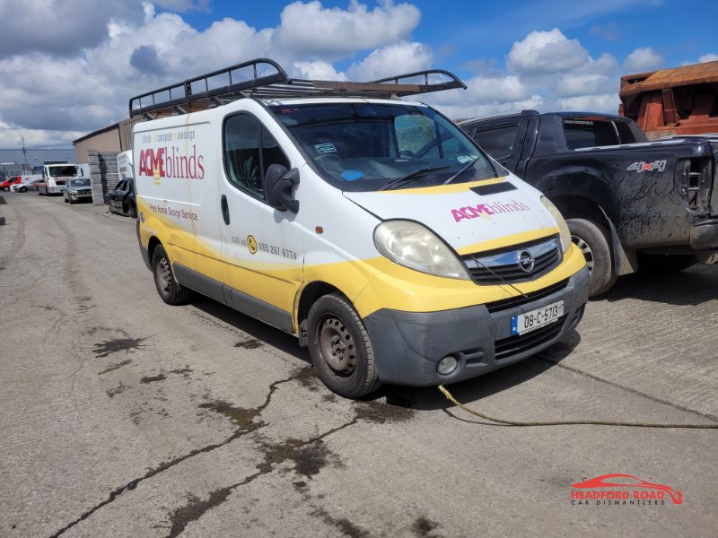 2008 OPEL VIVARO 2900 SWB SR 2.0 CDTI for breaking