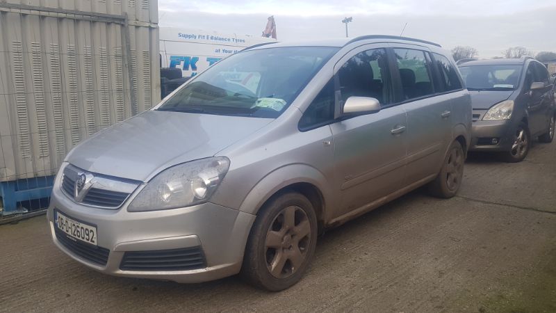 2008 OPEL ZAFIRA VAUXHALL 1.9 CDTI CLUB 120PS 5DR 118BHP for breaking