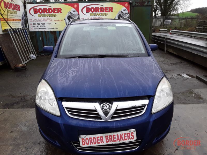 2008 OPEL ZAFIRA VAUXHALL 1.9 EXCLUSIVE CDTI 120BHP 5DR 118BHP for breaking