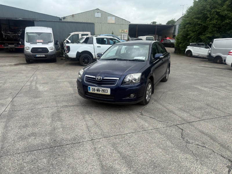 2008 TOYOTA AVENSIS 1.6 STRATA 08 VSX for breaking