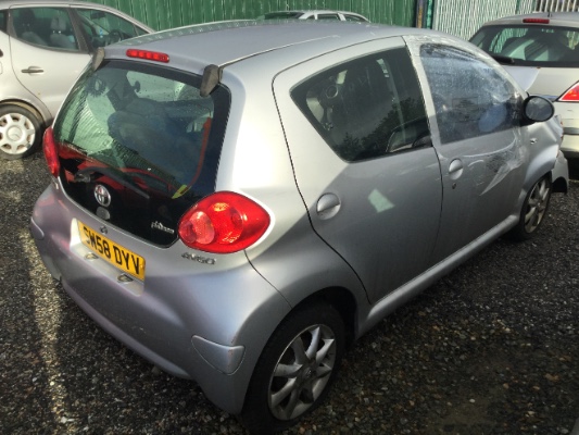 2008 TOYOTA AYGO Aygo Platinum Vvt-i Platinum Vvt-i for breaking