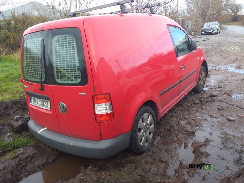 2008 VOLKSWAGEN CADDY 1.9 TDI 77KW DSD 5DR VAN for breaking