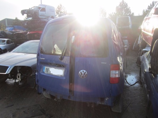 2008 VOLKSWAGEN CADDY VAN 1.9 TDI 77KW DSD for breaking