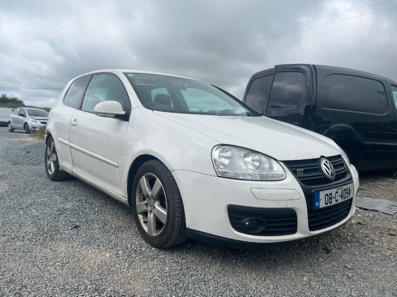 2008 VOLKSWAGEN GOLF GT SPORT 1.4 80 BHP 80BHP for breaking