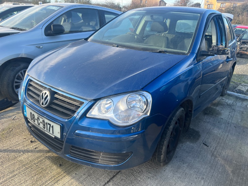 2008 VOLKSWAGEN POLO AIR CONDITIONING COMFORT 1.4 TDI 80BHP 5DR for breaking
