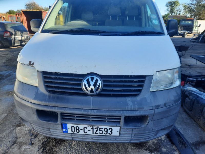 2008 VOLKSWAGEN TRANSPORTER VAN LWB 3000 96KW TDI 6SPEED for breaking