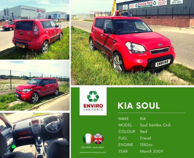 2009 KIA SOUL SAMBA CRDI for breaking