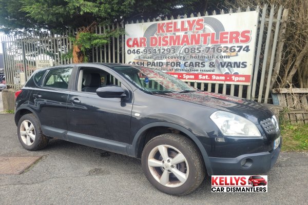 2009 NISSAN QASHQAI ACENTA DCI 2WD 105BHP 5DR 1.5 for breaking