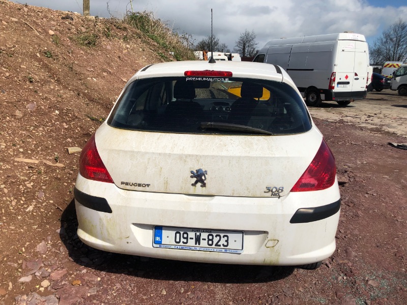 2009 PEUGEOT 308 SE 1.6 HDI 5 DR 90 5DR for breaking