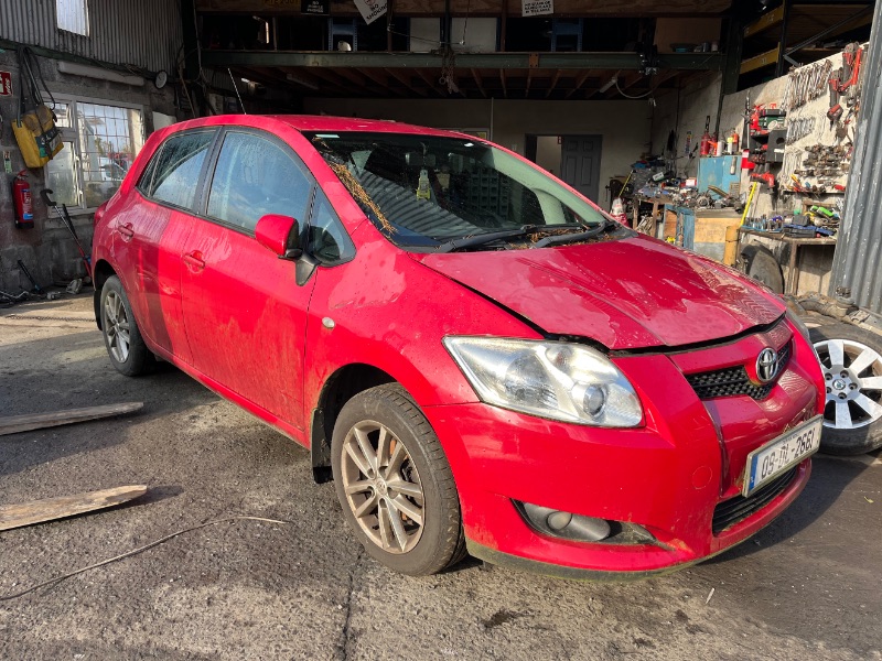 2009 TOYOTA AURIS 1.33 DUAL VVT-I TR 5DR for breaking