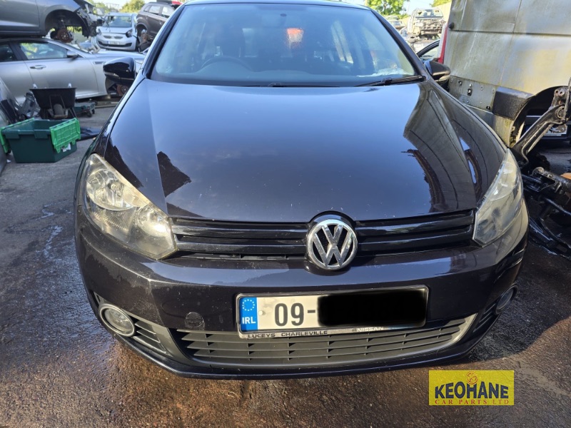 2009 VOLKSWAGEN GOLF TRENDLINE 1.4 MANUAL 5SPEED 5DR 80HP for breaking