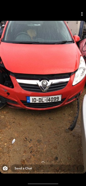 2010 OPEL CORSA VAUXHALL S ECOFLEX 3DR for breaking