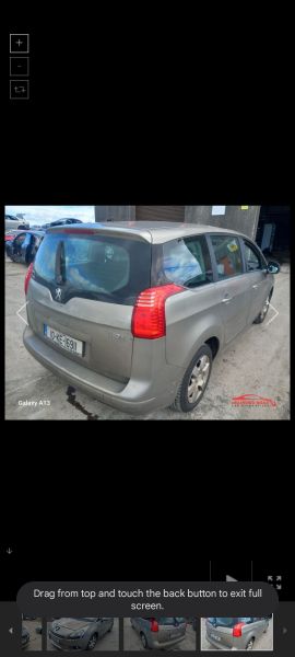 2010 PEUGEOT 5008 1.6 HDI SPORT 110BHP 5DR for breaking