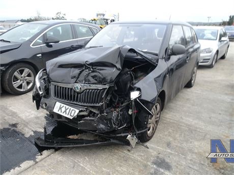 2010 SKODA FABIA S TDI CR 90 for breaking