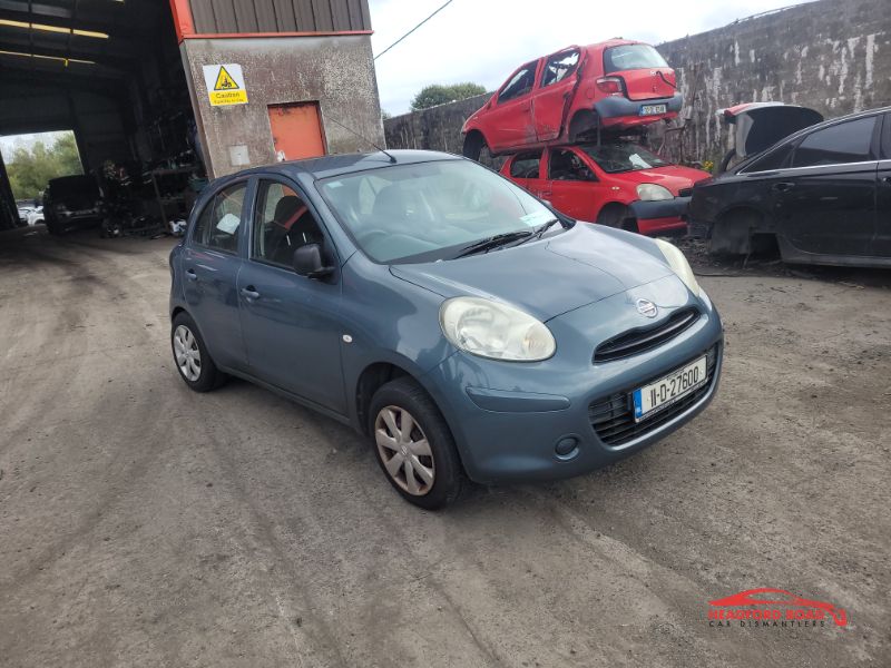 2011 NISSAN MICRA 1.2 XE CVT 5DR AUTO for breaking