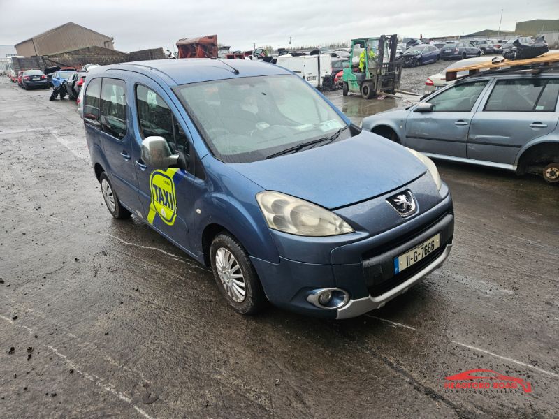 2011 PEUGEOT PARTNER 1.6 HDI TEPEE S 92PS 5 SEATS 5DR 92 for breaking