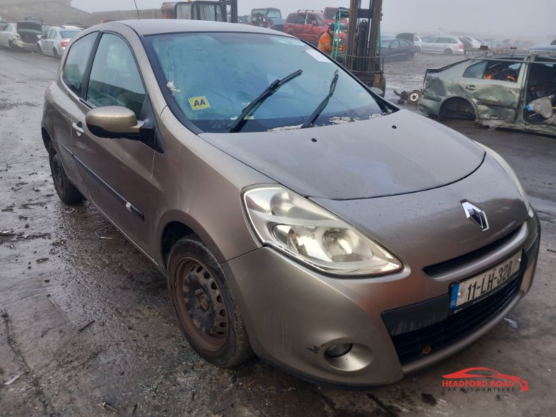 2011 RENAULT CLIO 3 1.2 16V ROYALE ETHANOL 3DR for breaking