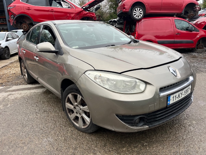 2011 RENAULT FLUENCE 1.5 DCI 110 TOM ED TOMTOM 4DR AUTO for breaking