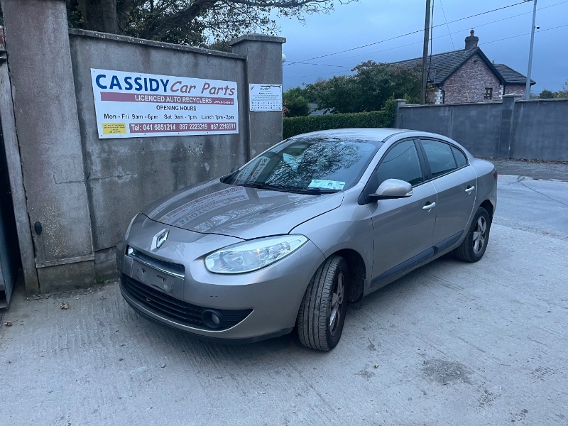 2011 RENAULT FLUENCE 1.5 DCI 90 DYNAMIQUE 4 4DR for breaking