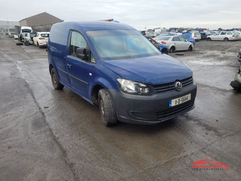 2011 VOLKSWAGEN CADDY VAN 1.6 TDI 75BHP 5SPEED 5DR for breaking
